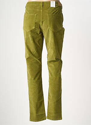 Pantalon slim stretch taille normale vert KANOPE femme