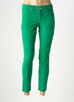 Pantalon slim stretch taille normale vert OUI femme