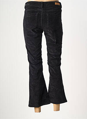 Pantalon flare stretch taille normale noir HAPPY femme