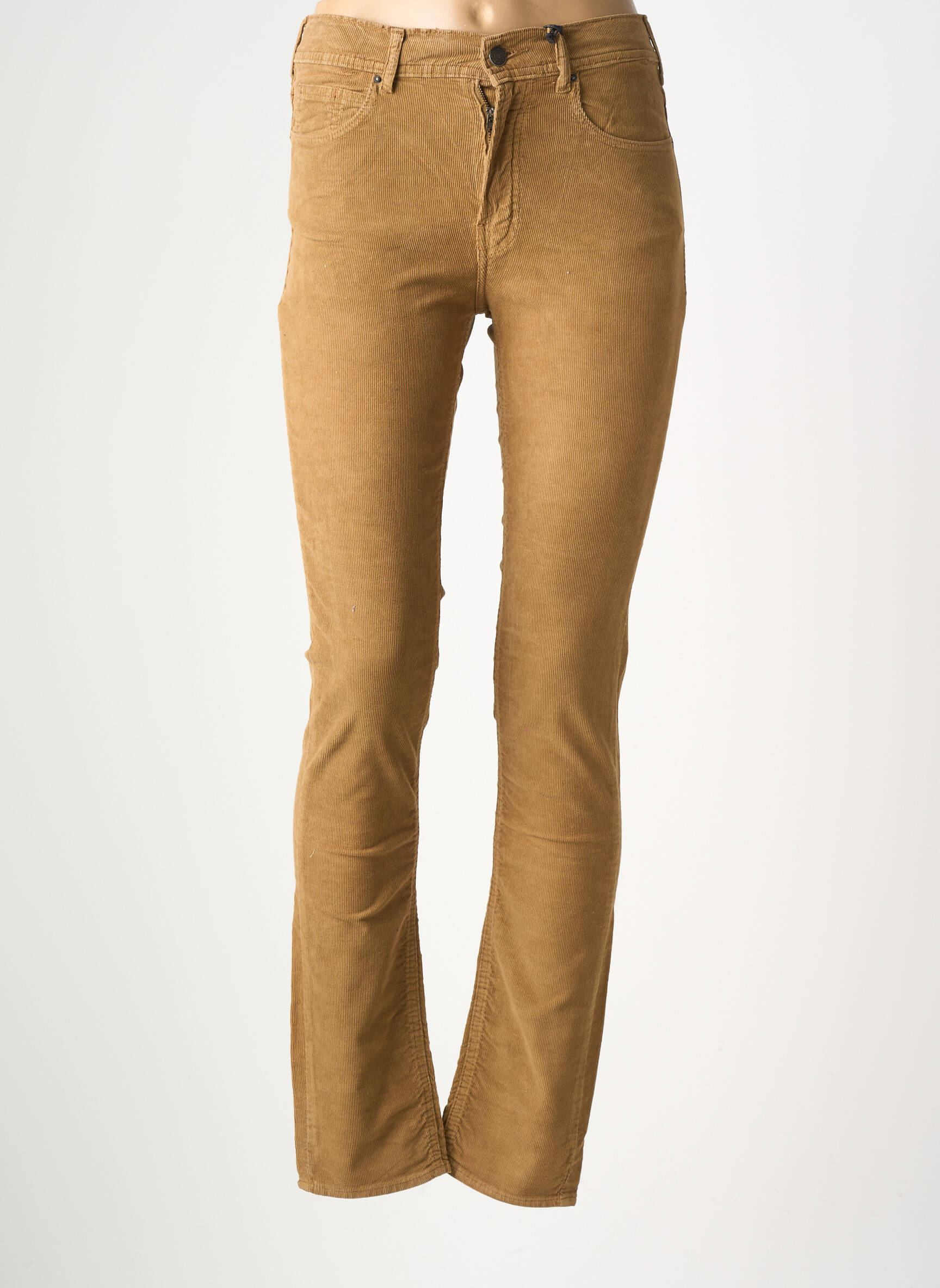 Pantalon slim skinny taille normale marron CIMARRON femme