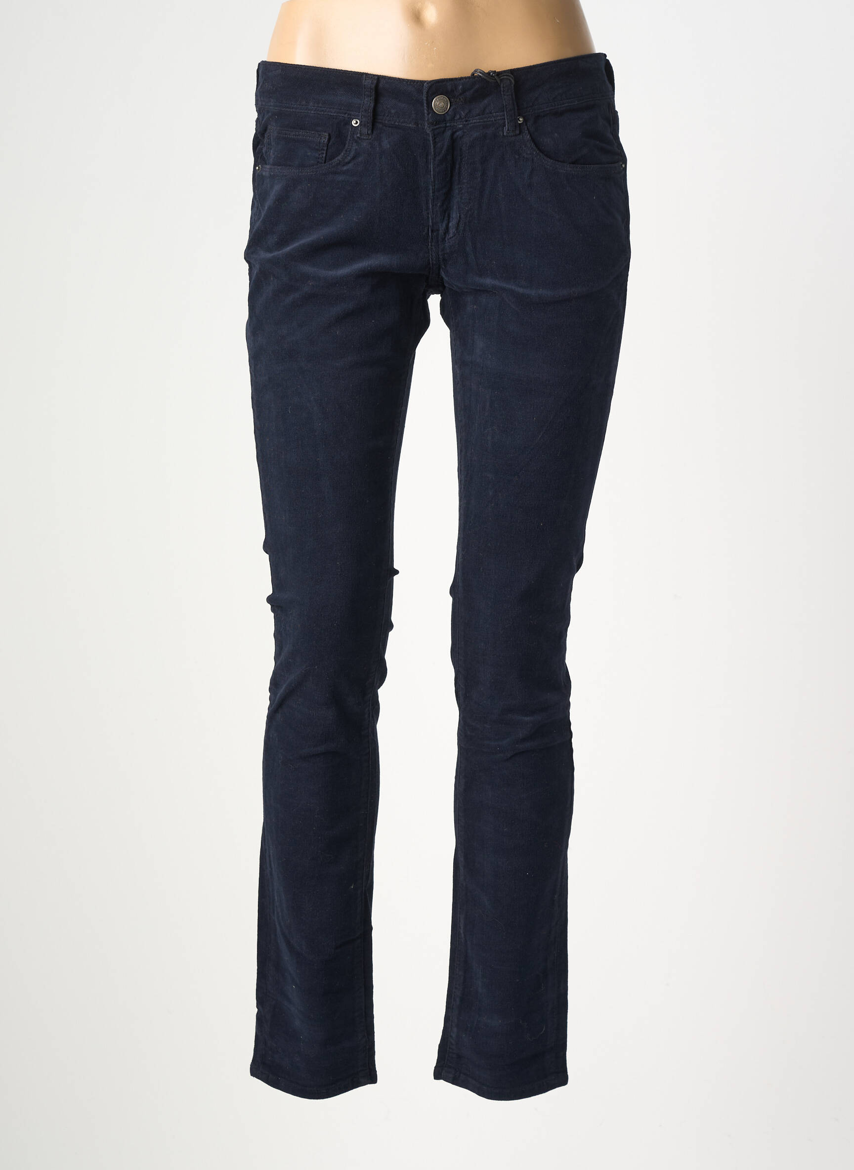 Pantalon slim skinny taille normale bleu CIMARRON femme
