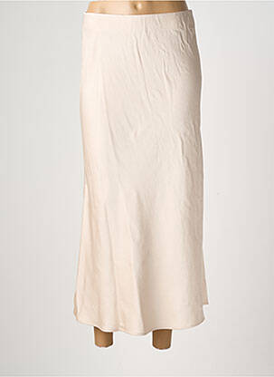 Jupe longue taille normale beige YERSE femme