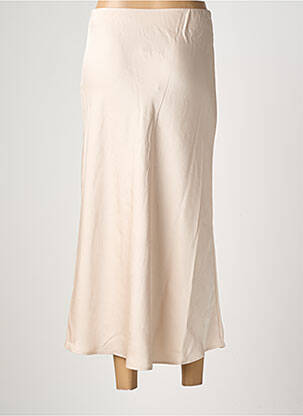 Jupe longue taille normale beige YERSE femme