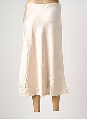 Jupe longue taille normale beige VAN-DOS femme