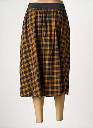 Jupe mi-longue coupe évasée noir SCHOOL RAG femme