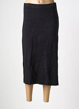 Jupe longue coupe droite noir LOLA ESPELETA femme