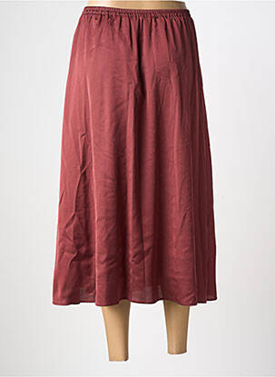 Jupe longue coupe droite rouge SCHOOL RAG femme