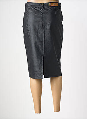Jupe mi-longue stretch noir RINASCIMENTO femme