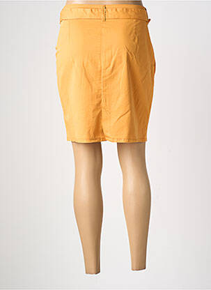 Jupe courte poches orange KANOPE femme