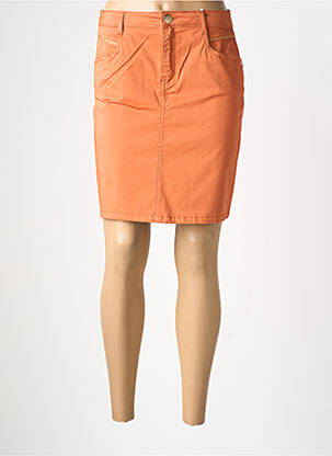 Jupe courte poches orange LOLA ESPELETA femme
