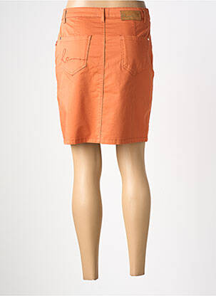 Jupe courte poches orange LOLA ESPELETA femme