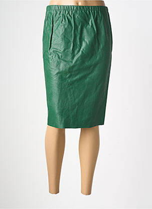 Jupe mi-longue taille normale vert SCHOOL RAG femme