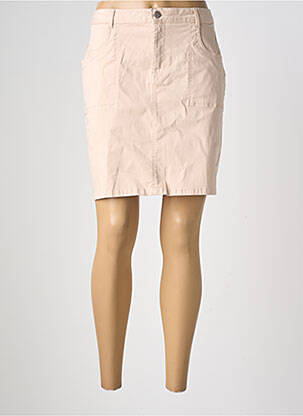 Jupe courte poches beige LOLA ESPELETA femme