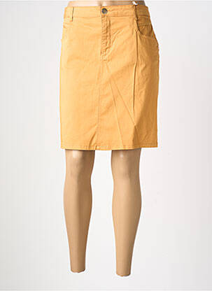 Jupe courte poches jaune LOLA ESPELETA femme
