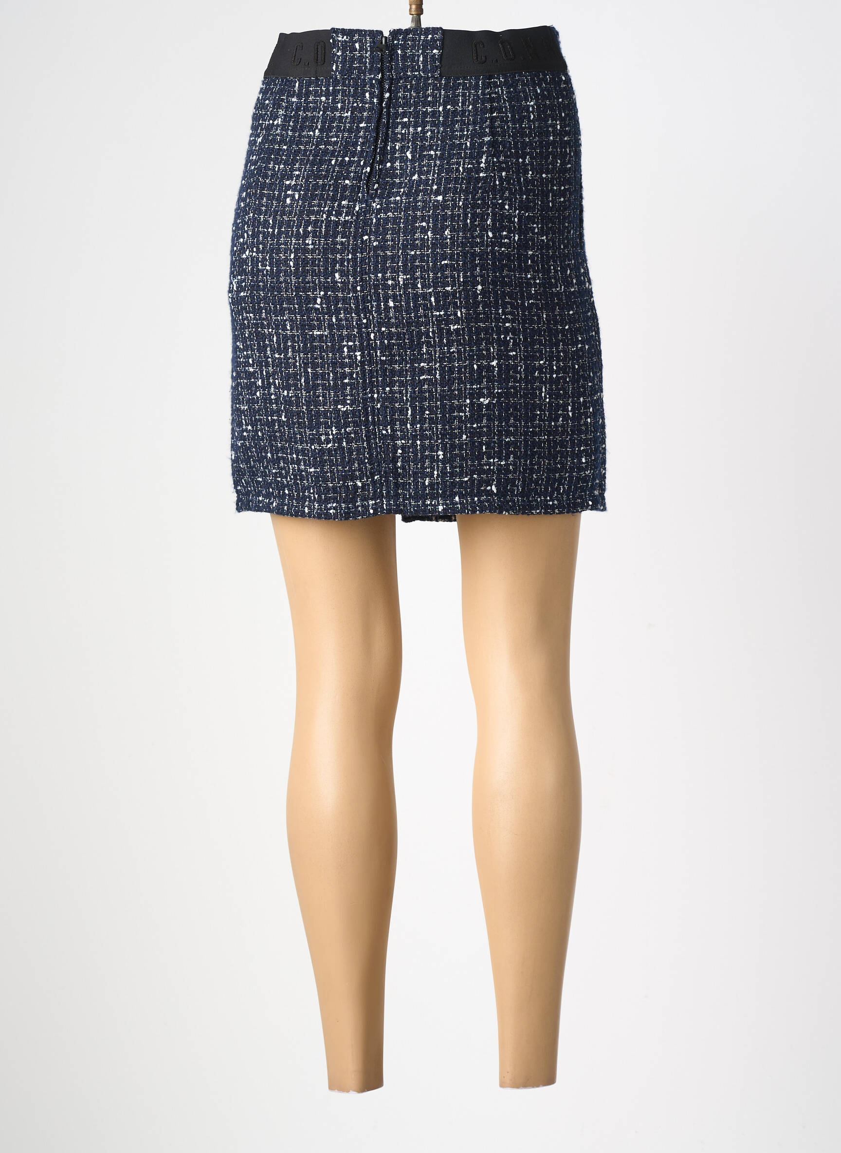 Jupe courte poches bleu STREET ONE femme