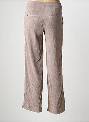 Pantalon droit tissage crêpe taille normale blanc STREET ONE femme