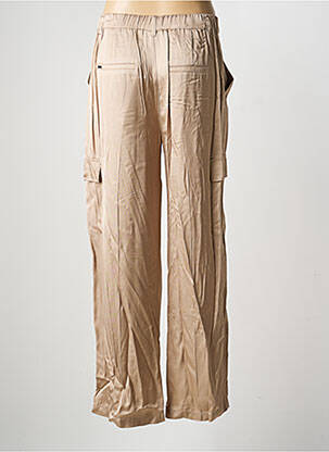 Pantalon large fermeture zippée sous rabat boutonné taille normale marron STREET ONE femme