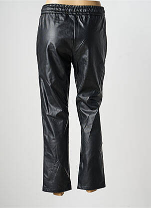 Pantalon droit taille élastique taille normale noir KANOPE femme