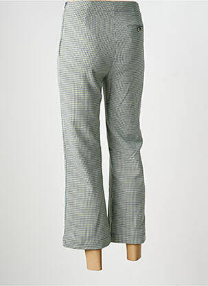 Pantalon 7/8 taille haute taille haute vert INDI & COLD femme