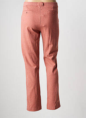 Pantalon chino stretch taille normale rose YERSE femme