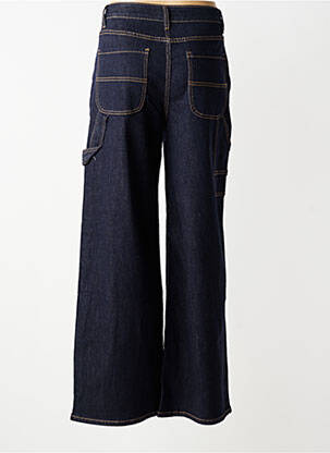 Jeans coupe large stretch taille haute bleu CIVICO 1 femme