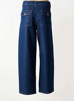 Jeans coupe large stretch taille haute bleu ALTAMIRA femme