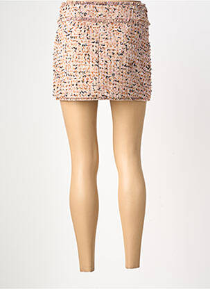 Mini-jupe doublure rose LUMINA femme