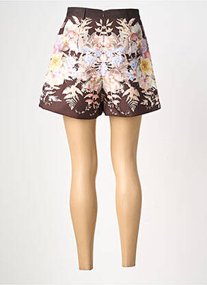 Short taille normale taille normale marron CHANCE OFF femme
