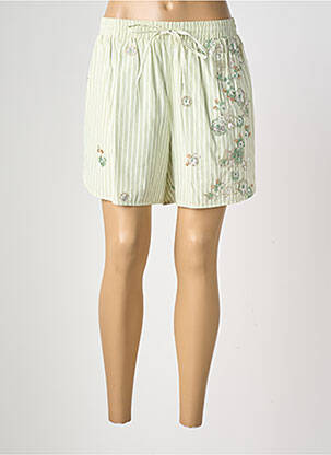 Short taille normale taille normale vert DE ROYAL femme