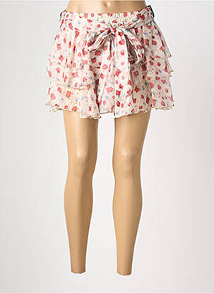 Jupe short stretch rouge LUMINA femme