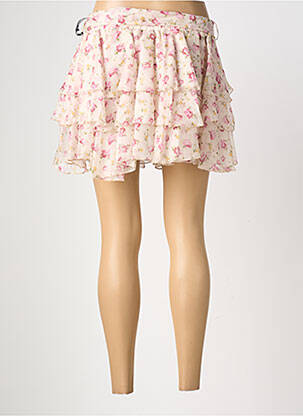 Jupe short stretch rose LUMINA femme