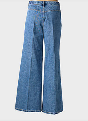 Jeans coupe large taille normale taille normale bleu DIANA GALLESI femme