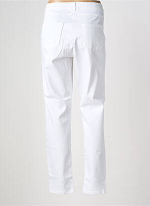 Jeans coupe slim tissage brut taille normale blanc DIANA GALLESI femme