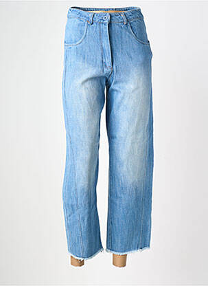 Jeans coupe droite taille normale taille normale bleu CIVICO 1 femme
