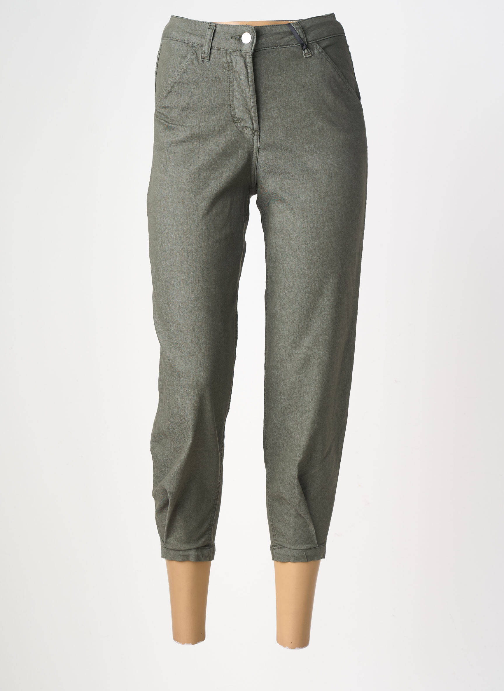 Pantacourt taille normale taille normale vert ALTAMIRA femme