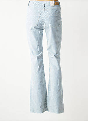 Jean coupe flare taille haute taille haute bleu KANOPE femme