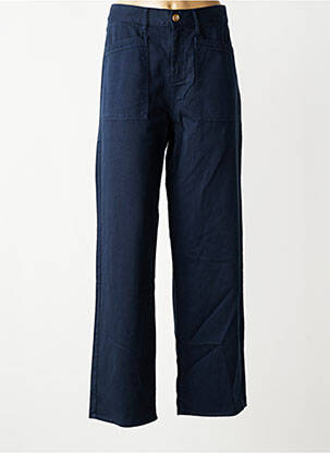 Jeans coupe large taille normale taille normale bleu HAPPY femme