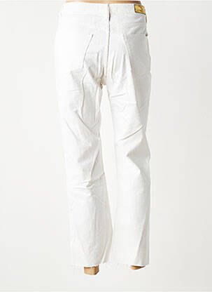 Jeans coupe droite stretch taille normale beige REIKO femme