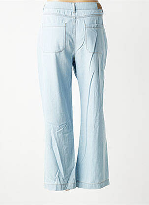 Jeans coupe droite stretch taille normale bleu KANOPE femme