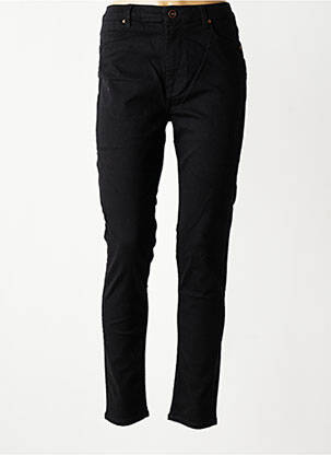 Jeans coupe slim taille normale taille normale noir REIKO femme