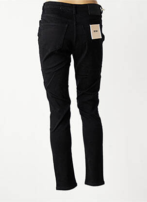 Jeans coupe slim taille normale taille normale noir REIKO femme