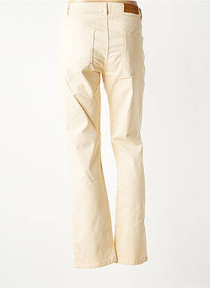 Pantalon droit stretch taille normale beige LOLA ESPELETA femme