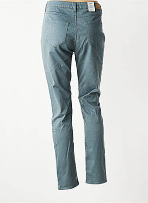 Pantalon slim tissage popeline taille normale gris KANOPE femme