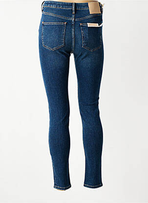 Jeans skinny taille haute taille haute bleu REIKO femme