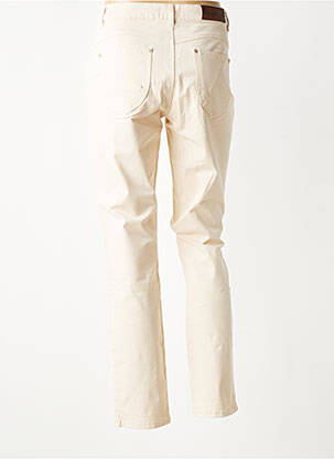 Jeans coupe slim taille normale taille normale beige LOLA ESPELETA femme
