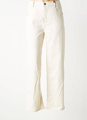 Jeans coupe large taille normale taille normale beige STREET ONE femme