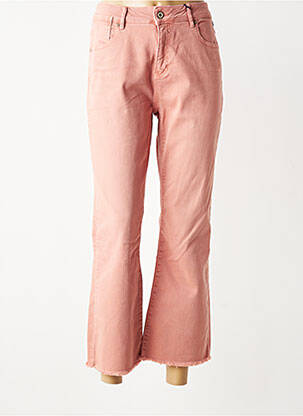 Jeans bootcut taille normale taille normale rose FREEMAN T.PORTER femme