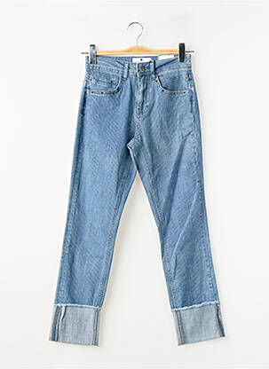 Jeans coupe slim taille haute taille haute bleu FREEMAN T.PORTER femme