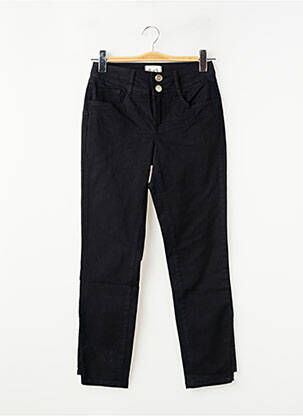 Pantalon slim taille haute taille haute noir LOLA ESPELETA femme