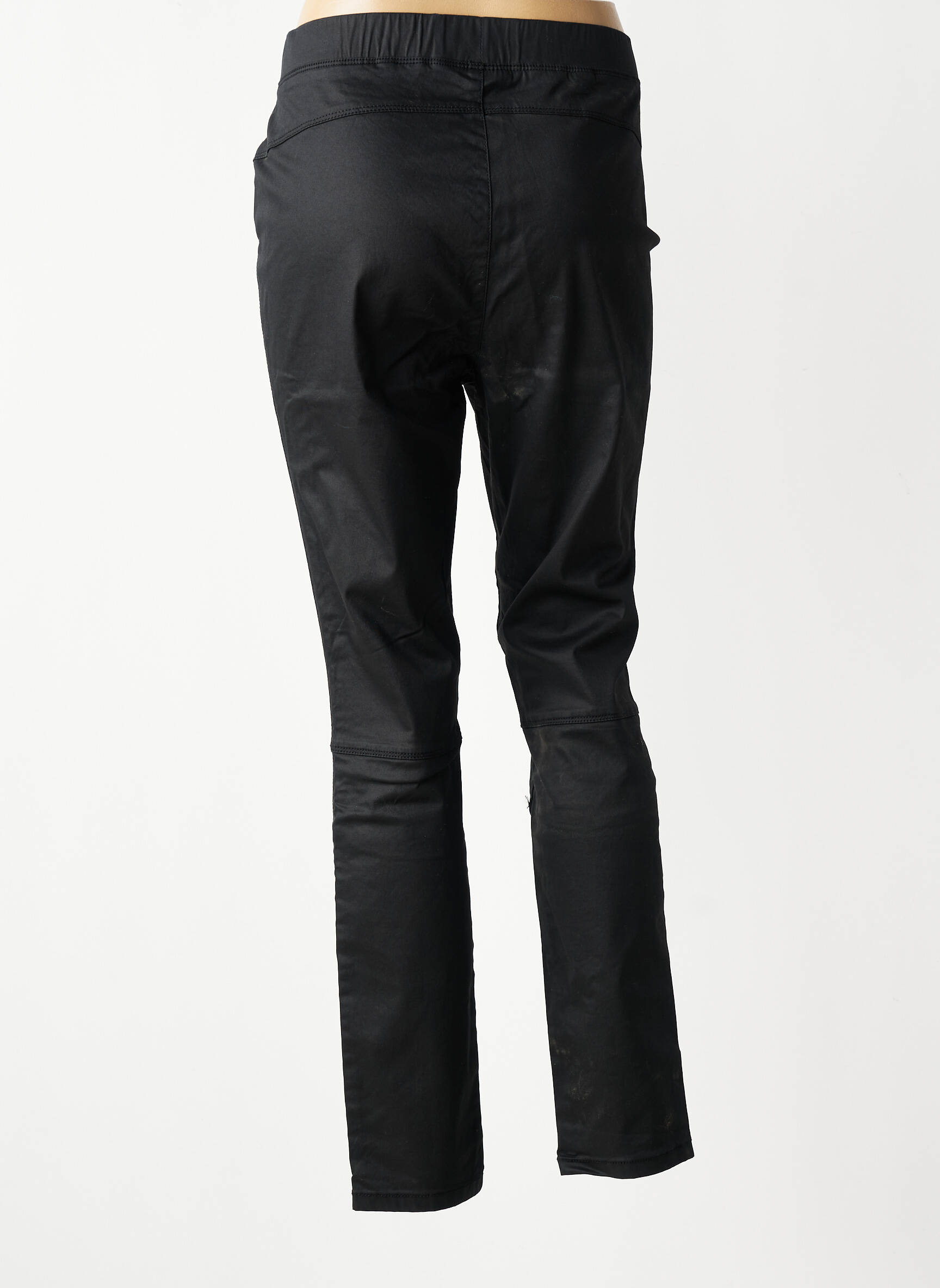 Pantalon slim taille élastique taille normale noir STREET ONE femme